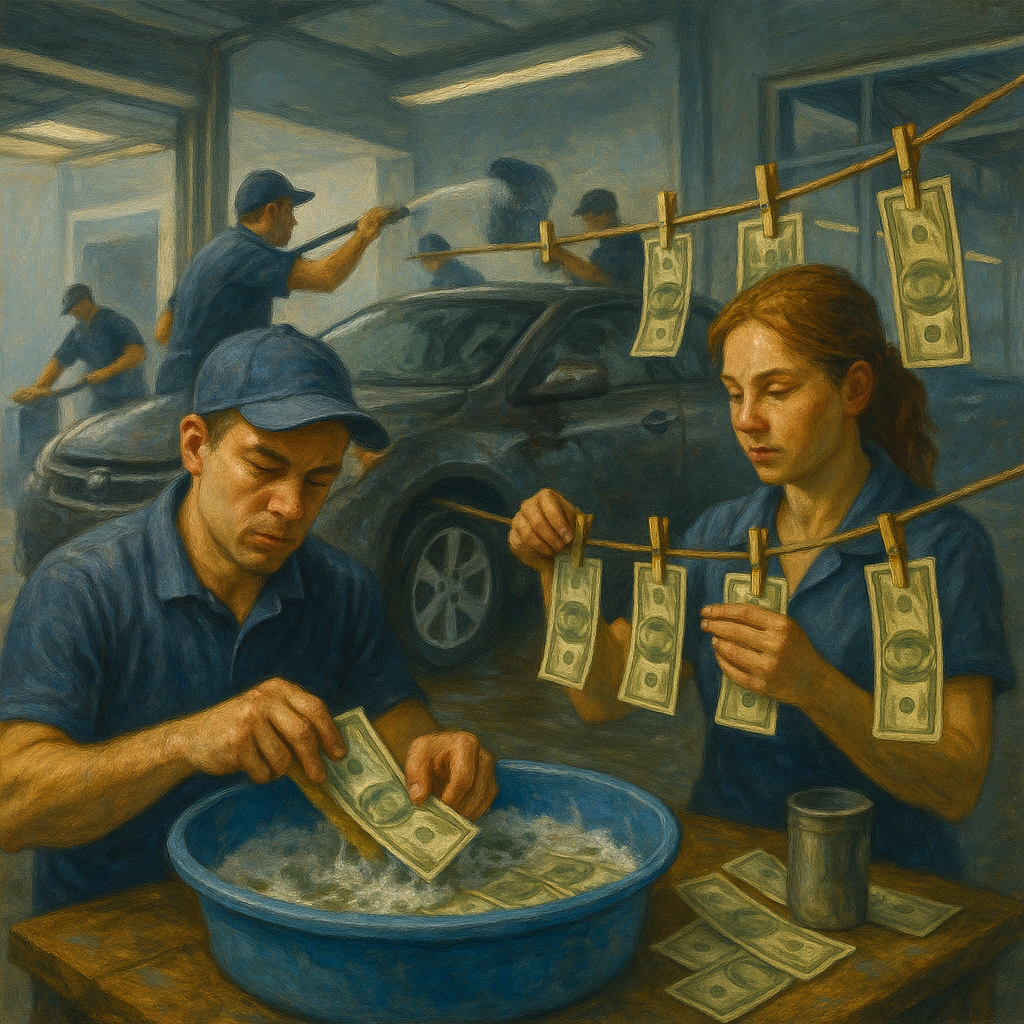 Actividades económicas comunes usadas para lavar dinero